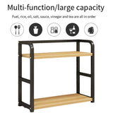 Kitchen Storage Rack Multi-Layer Household Seasoning Storage Metal - 45-Degree Angle