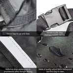 Wheelchair Back Bag Waterproof Wheel Chair Storage Pouch for Most Wheelchairs