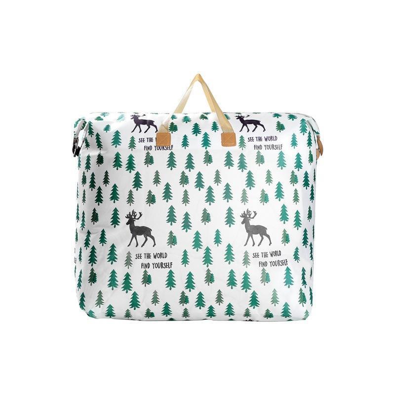 Multipurpose Quilt Storage Bags Waterproof Coated Fabric 4 Sizes Available - Cow 68*17*41cm