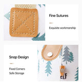 Multipurpose Quilt Storage Bags Waterproof Coated Fabric 4 Sizes Available - Pineapple 74*22*52cm - 45-Degree Angle