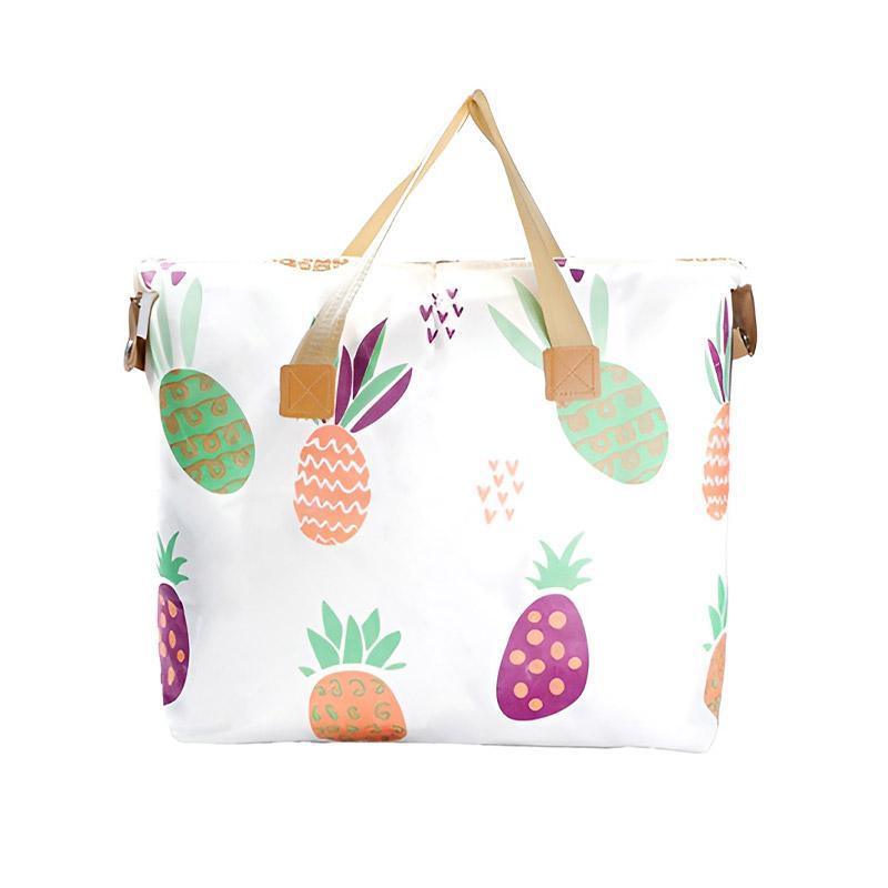 Multipurpose Quilt Storage Bags Waterproof Coated Fabric 4 Sizes Available - Pineapple 74*22*52cm