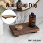 Wooden Raised Bathroom Display Tray