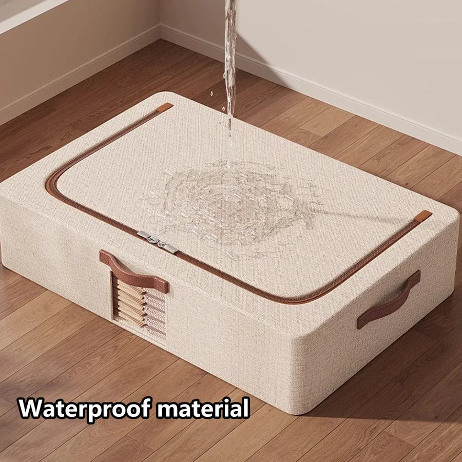 Home Foldable Under Bed Storage Box Clothes Shoes Bedding Dustproof Space Saving - 3XL