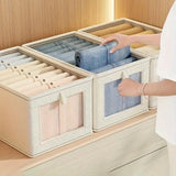 Dustproof Wardrobe Storage Box with Lid Large Clothes Organiser Container - Extra Image