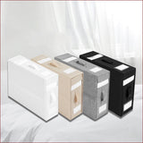Fabric Storage Box Set Bedding Organizer Closet Blanket Quilt Storage Containers - Cream
