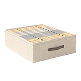 Closet Organizers Storage Bins Portable Washable Organizer for Clothing Socks - Grey-16 Grids - Extra Image