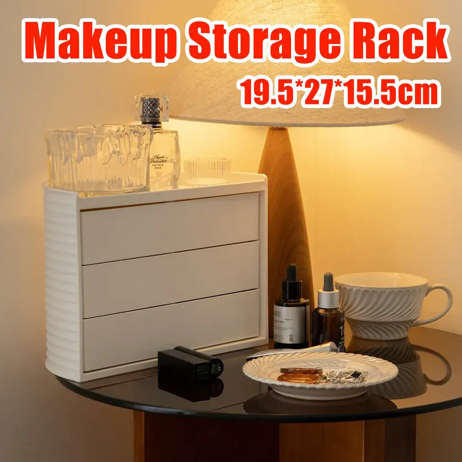 Cosmetics Storage Box Multi Functional Makeup Organizer Lipstick Holder Case