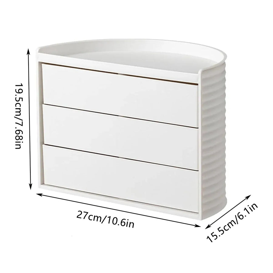 Cosmetics Storage Box Multi Functional Makeup Organizer Lipstick Holder Case