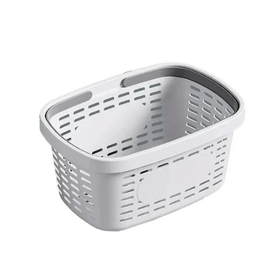 Bathroom Storage Basket Handheld Bath Basket Toiletries Organizer Shower Caddy - Grey