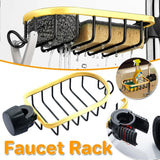 Adjustable Faucet Sink Shelf Drainage Rack Kitchen Storage Organizer for Home - Extra Image