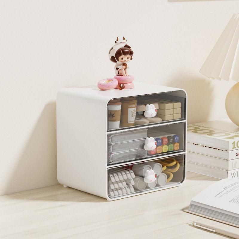 3 Tier Desktop Organizer Drawer Shelf for Office and Home Storage Supplies