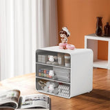 3 Tier Desktop Organizer Drawer Shelf for Office and Home Storage Supplies - Extra Image