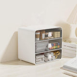 3 Tier Desktop Organizer Drawer Shelf for Office and Home Storage Supplies