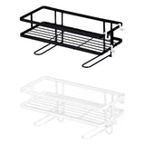 Storage Rack 1Tier Space Saver Over The Toilet Steel Bathroom Shelf Organizer - White