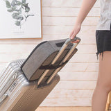 Large Capacity Multi-Layer Document Ticket Storage Bag Certificate File Organize 3 Layers - Black 3 Layers-B3