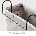 Hanging Bedside Storage Caddy with Pockets for Bunk Bed Dorm Couch Organizing - Blue Clouds