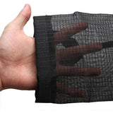 Hanging Mesh Bag Organizer Dispenser for Plastic or Trash Bags Storage Holder - Grey - Extra Image