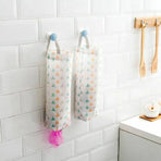 Plastic Bag Bags Hanger Organizer Storage Kitchen Trash Garbage Dispenser Holder - Triangle