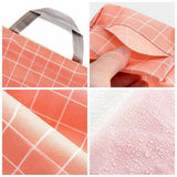 Plastic Bag Bags Hanger Organizer Storage Kitchen Trash Garbage Dispenser Holder - Triangle - Top-Down View