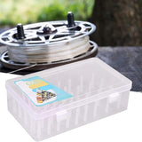 42 Spool Sewing Thread Storage Box Embroidery Bobbin Case Holder Organizer - Top-Down View