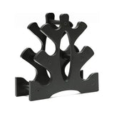Dumbbell Storage Holder Gym Hand Weight Stand 3-Tier Tree Rack Weights Organizer - Top-Down View