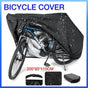 Waterproof 210D Bicycle Cover with Lock Holes and UV Protection for Outdoor Storage