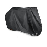 Waterproof 210D Bicycle Cover with Lock Holes and UV Protection for Outdoor Storage - Front View