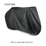 Waterproof 210D Bicycle Cover with Lock Holes and UV Protection for Outdoor Storage