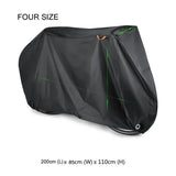 Waterproof 210D Bicycle Cover with Lock Holes and UV Protection for Outdoor Storage - Side View