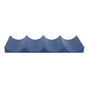 Fridge Organiser Wine Beer Stacking Bottle Rack Kitchen Space Saving Can Holder - Dark Blue
