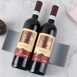 Fridge Organiser Wine Beer Stacking Bottle Rack Kitchen Space Saving Can Holder - Light Blue