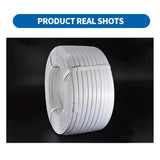 Packing Strap Roll 15MM Heavy Duty Binding Band Plastic Strapping for Packaging - Blue - Rear View