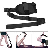 Adjustable Yoga Stretching Strap Foot Leg Trainer for Flexibility and Balance - Top-Down View