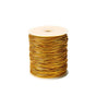 Elastic Rope Cord 10pcs Gold Silver Stretch String for DIY Craft Gift Wrapping - Gold