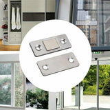 8Pcs Strong Magnetic Door Catch Ultra Thin For Door Cabinet Cupboard Glass Latch - Extra Image