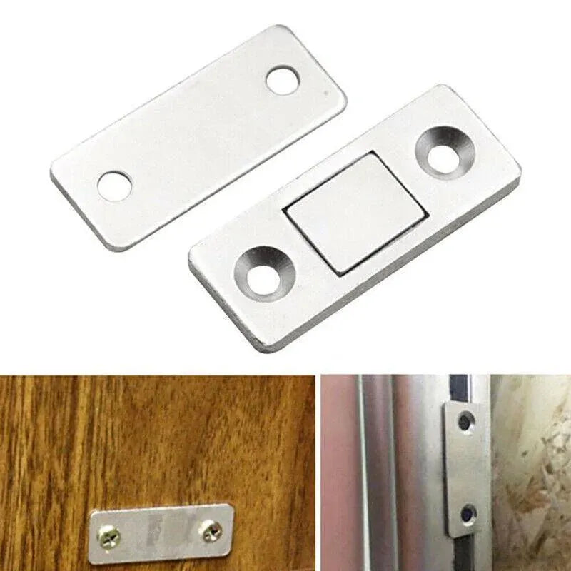 8Pcs Strong Magnetic Door Catch Ultra Thin For Door Cabinet Cupboard Glass Latch