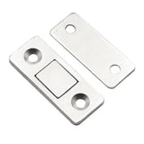 8Pcs Strong Magnetic Door Catch Ultra Thin For Door Cabinet Cupboard Glass Latch - Front View