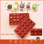 Soap Mold Cake Mould Kitchen Accessories Kitchenware Silicone Gel Baking Tools - 24 semicircle