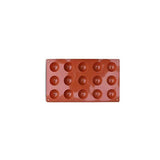 Soap Mold Cake Mould Kitchen Accessories Kitchenware Silicone Gel Baking Tools - 24 semicircle