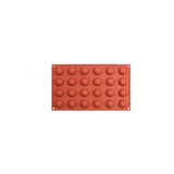 Soap Mold Cake Mould Kitchen Accessories Kitchenware Silicone Gel Baking Tools - 6 semicircle - Low Angle