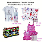 100 Sheets A4 Sublimation Heat Transfer Paper Quick Dry