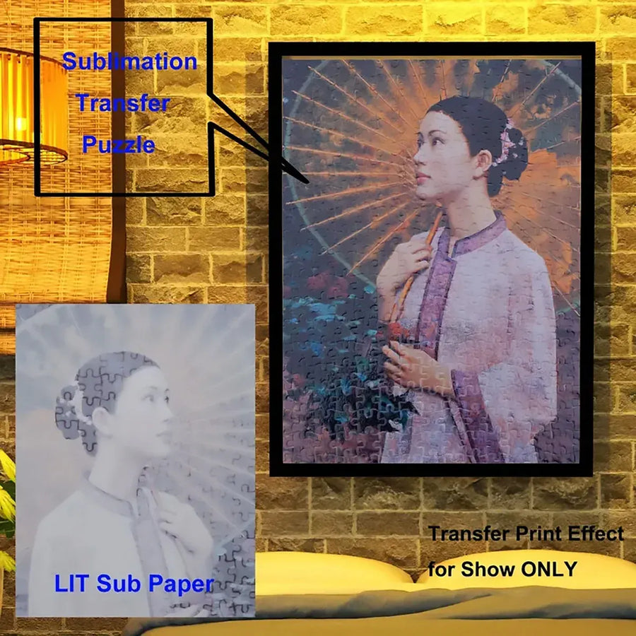 100 Sheets A4 Sublimation Heat Transfer Paper Quick Dry