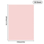 100 Sheets A4 Sublimation Heat Transfer Paper Quick Dry