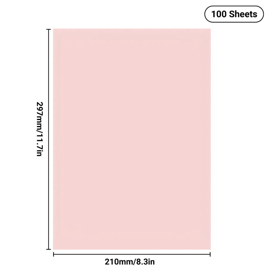 100 Sheets A4 Sublimation Heat Transfer Paper Quick Dry