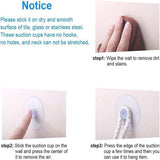 20Pcs 20/40Mm Suction Cups Caps Suckers Aquarium Fish Tank Glass Hanger Pads - 40MM - Top-Down View