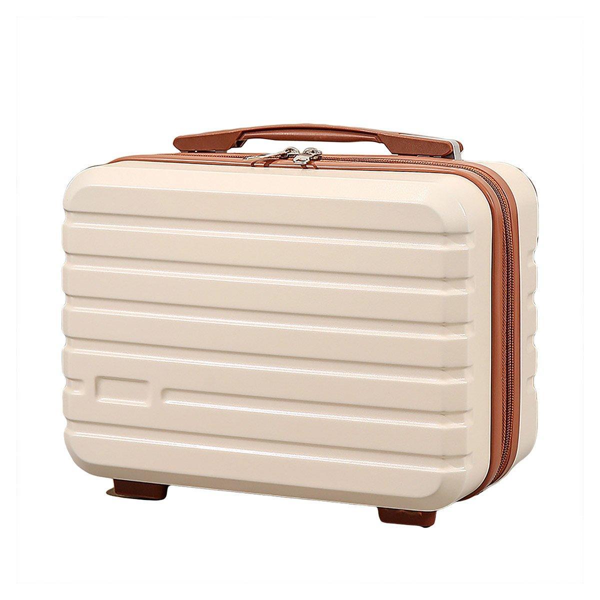 Portable 14 Inch Suitcase Mini Small Travel Storage Hand Gift Box - White