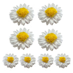 8PCS Sunflower Daisy Paper Flowers 20cm/30cm Wall Hanging Party Room Decoration