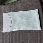 Mouth Snapped Sunglasses Eyeglass Glasses Case Soft Pouch Bag Pocket Spectacle - Green