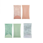 Mouth Snapped Sunglasses Eyeglass Glasses Case Soft Pouch Bag Pocket Spectacle - Light Green