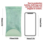 Mouth Snapped Sunglasses Eyeglass Glasses Case Soft Pouch Bag Pocket Spectacle - Light Green